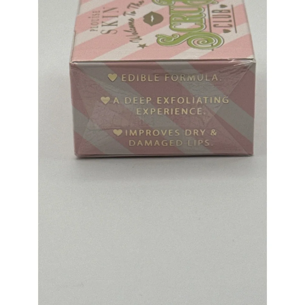 P.Louise Skin Welcome To The Scrub Club  Lip Exfoliator in Beach Buzz NIB Sealed